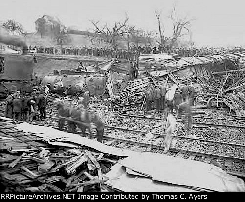 PRR New Portage Wreck, 1916